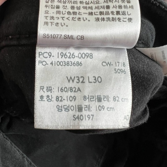 Levi's 311 Jeans Women's 32x30 Shaping Skinny Leg Mid Rise Black Premium Denim - Picture 8 of 9